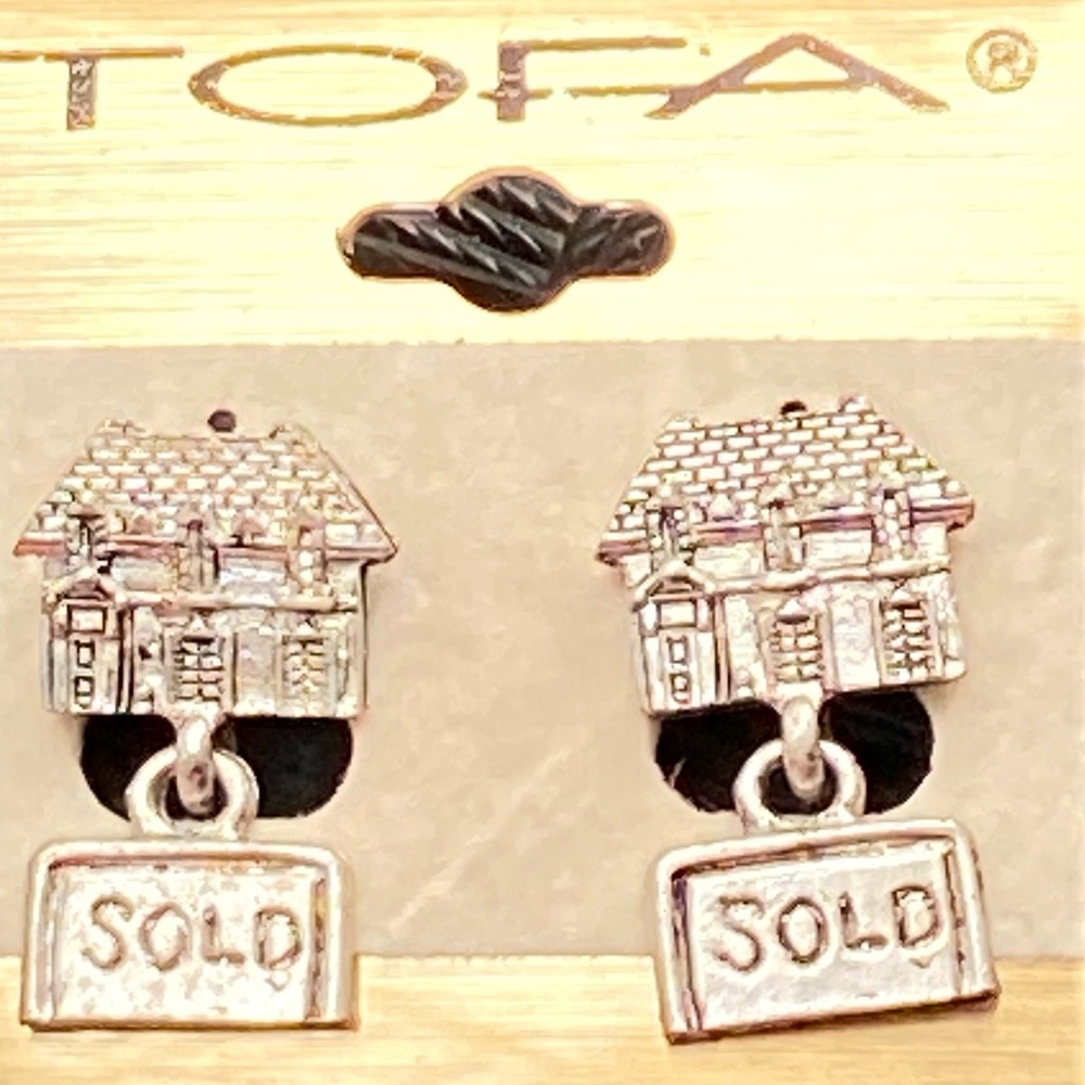 Tofa Earrings (House Sold) New